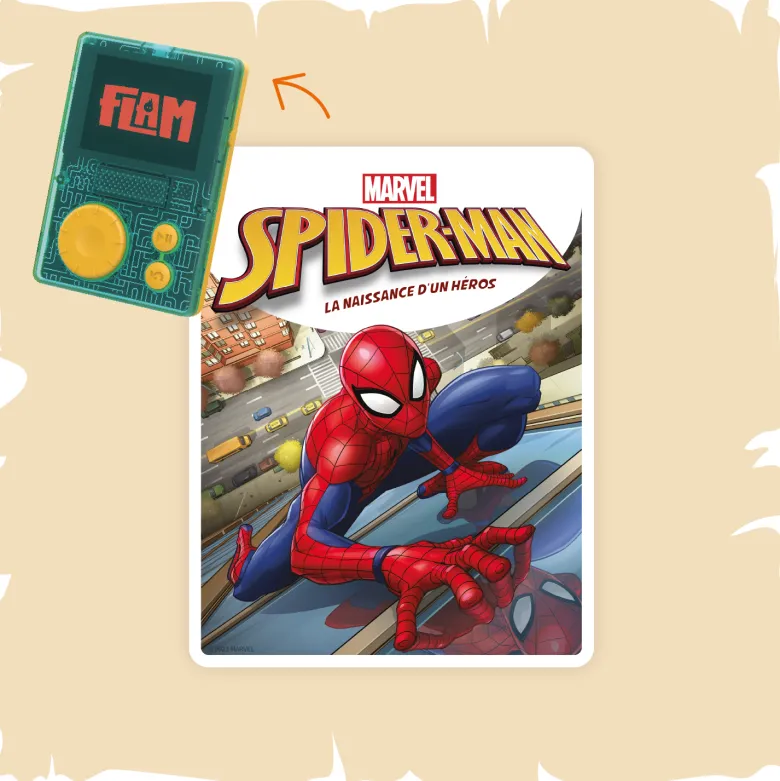 Lunii - coffret spiderman de marvel -
