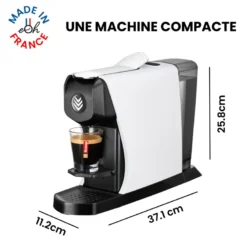Machine expresso eoh blanc mat
