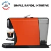 Machine expresso eoh orange terracotta mat