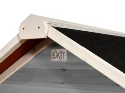 Maisonnette en bois pour enfants loft 100 gris - exit toys