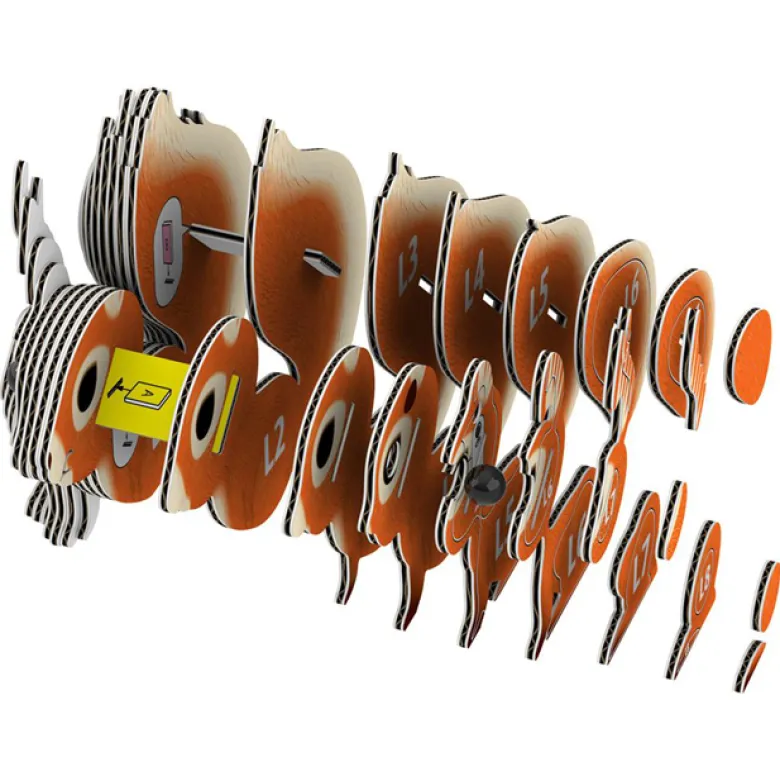 Maquette écureuil 3D