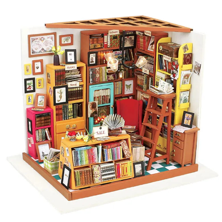 Maquette 3d - La Bibliothèque