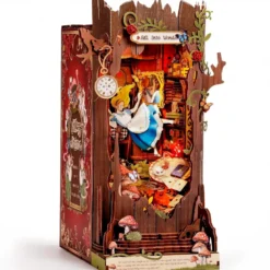 Maquette serre-livres éclairée Alice au Pays des Merveilles 300 pièces Rolife