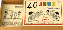 Marc vidal 40 jeux d'intérieur - dès 3 a