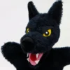 Marionnette loup noir