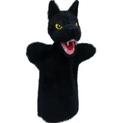 Marionnette loup noir
