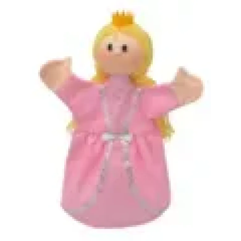 Marionnette princesse rose