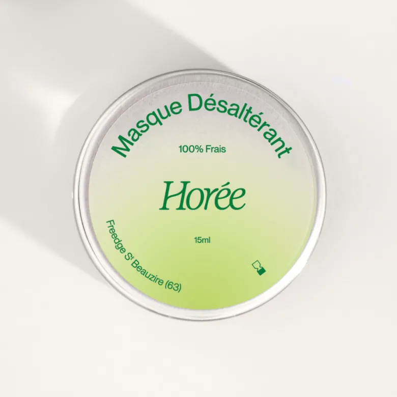 Masque désaltérant - repulpe la peau