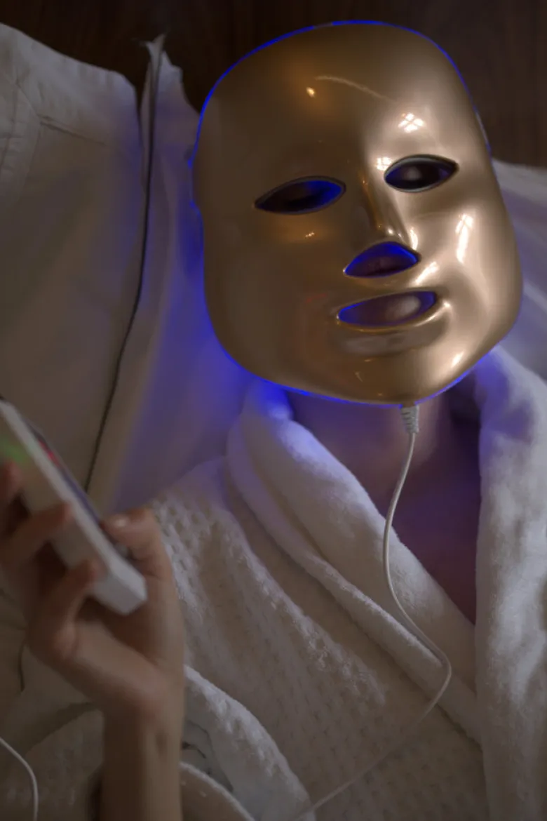Masque luminothérapie visage