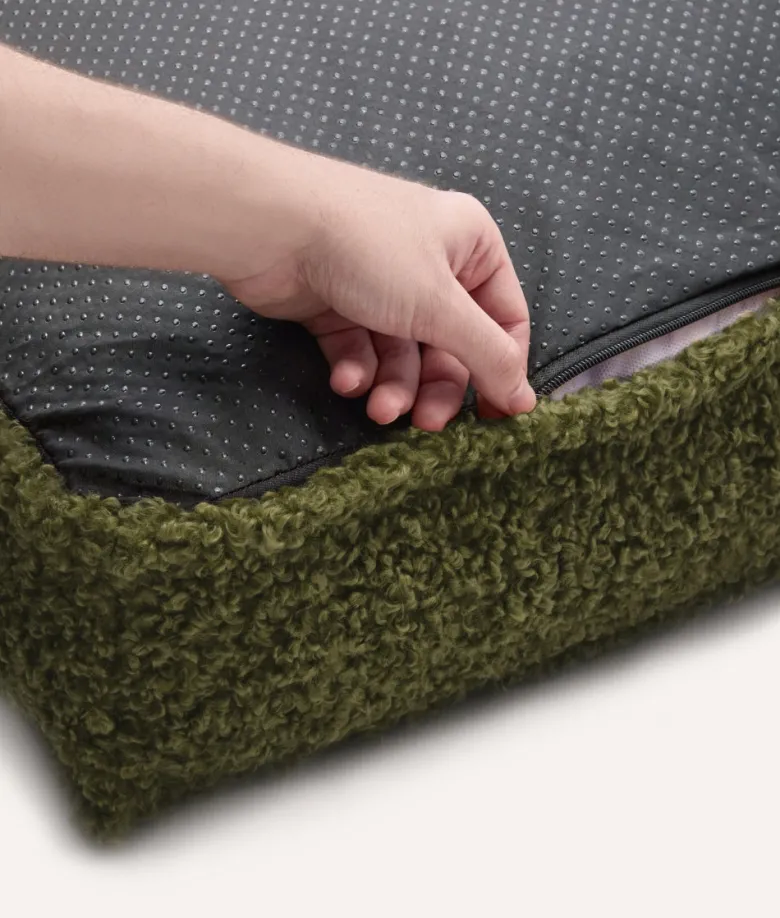 Matelas en effet bouclette xl - vert