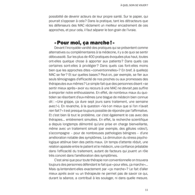 Médecines alternatives/complémentaires
