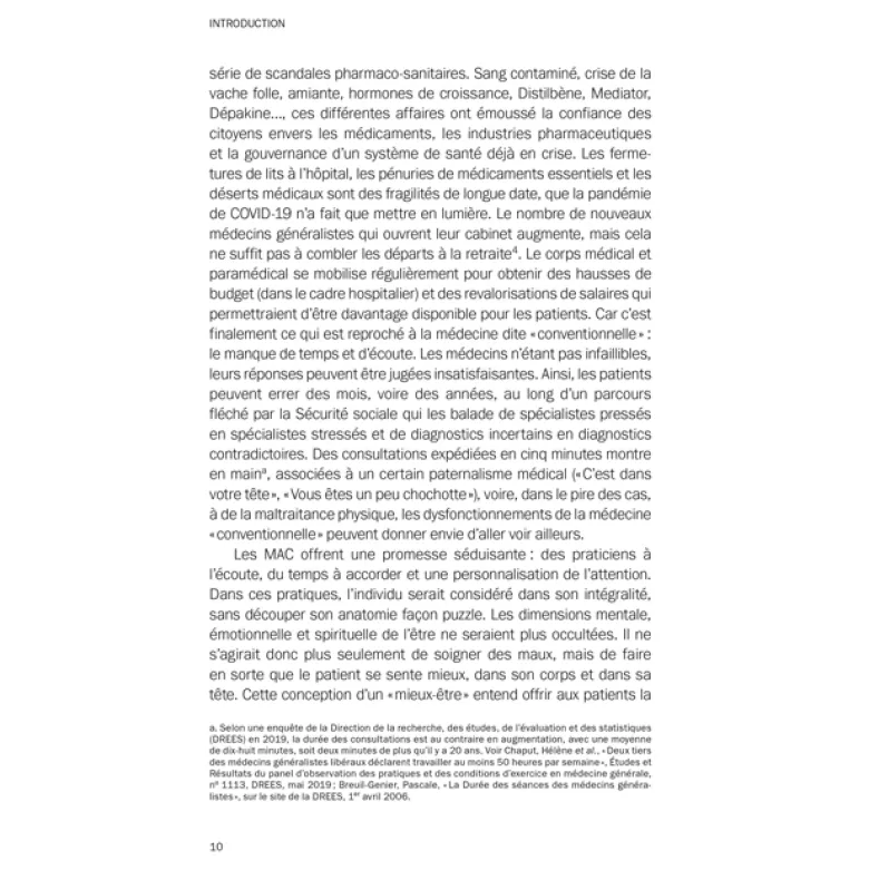 Médecines alternatives/complémentaires