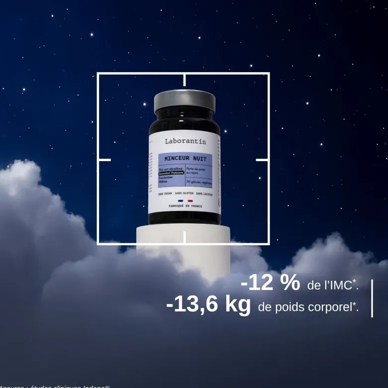 Minceur nuit - cure brevetée - 3 mois