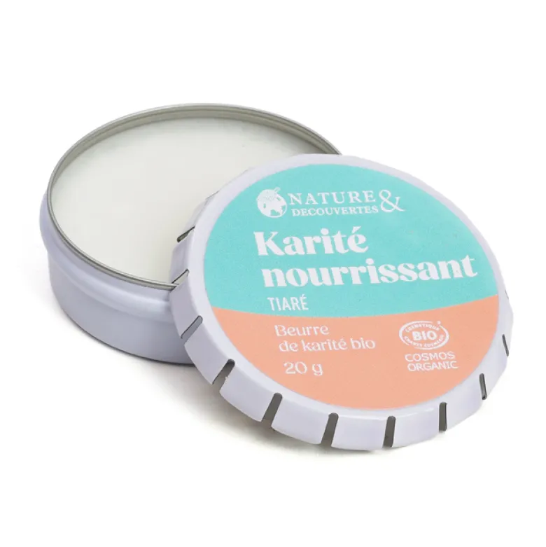 Mini beurre de karité au tiaré