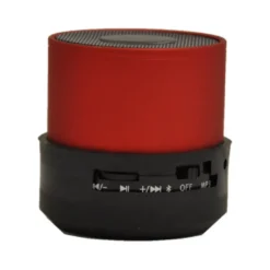 Mini-enceinte compacte sans fil rouge po