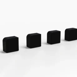 Mini mur d’enceintes bluetooth modulables 4-en-1, 20w rms rechargeable usb