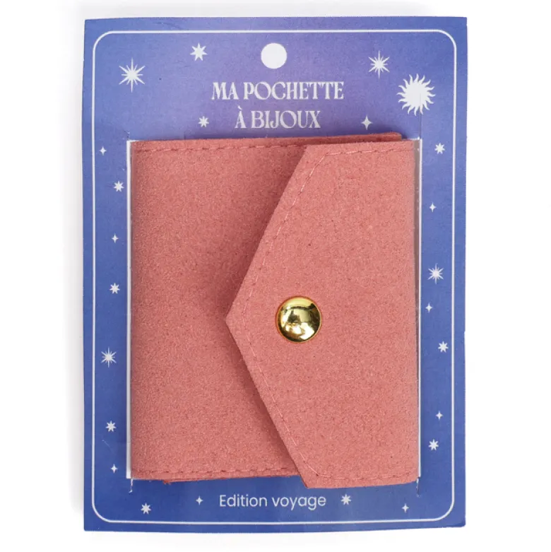Mini pochette à bijoux de voyage