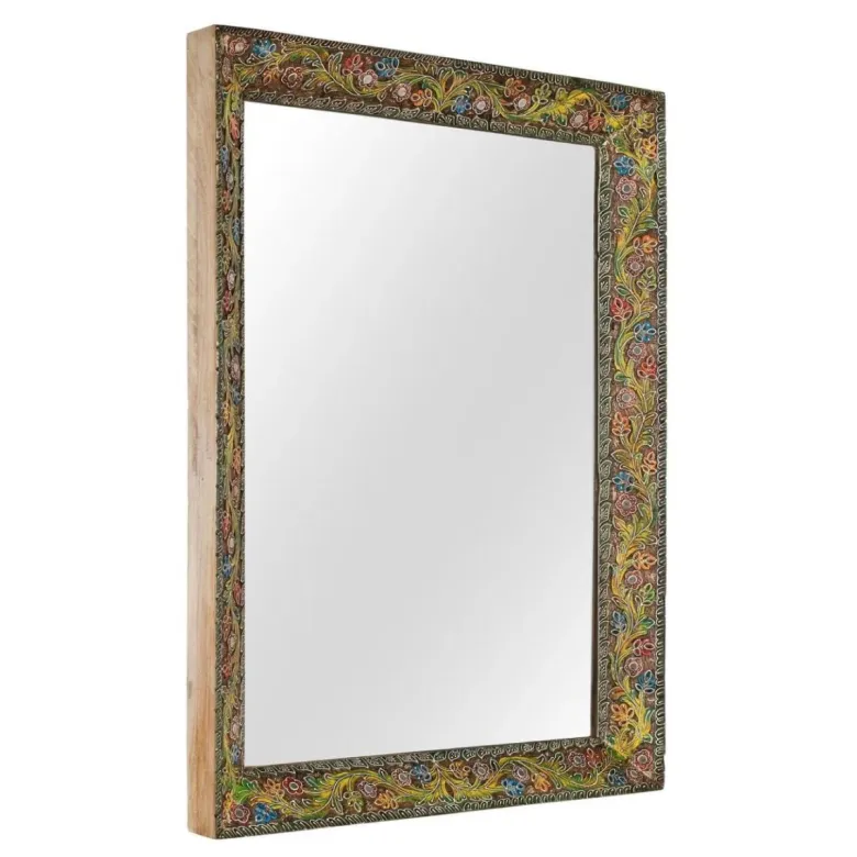 Miroir bois marron - décoration