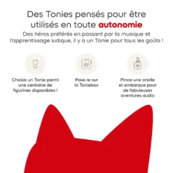 Mon premier coffret toniebox 2 - boite à histoires - vert océan