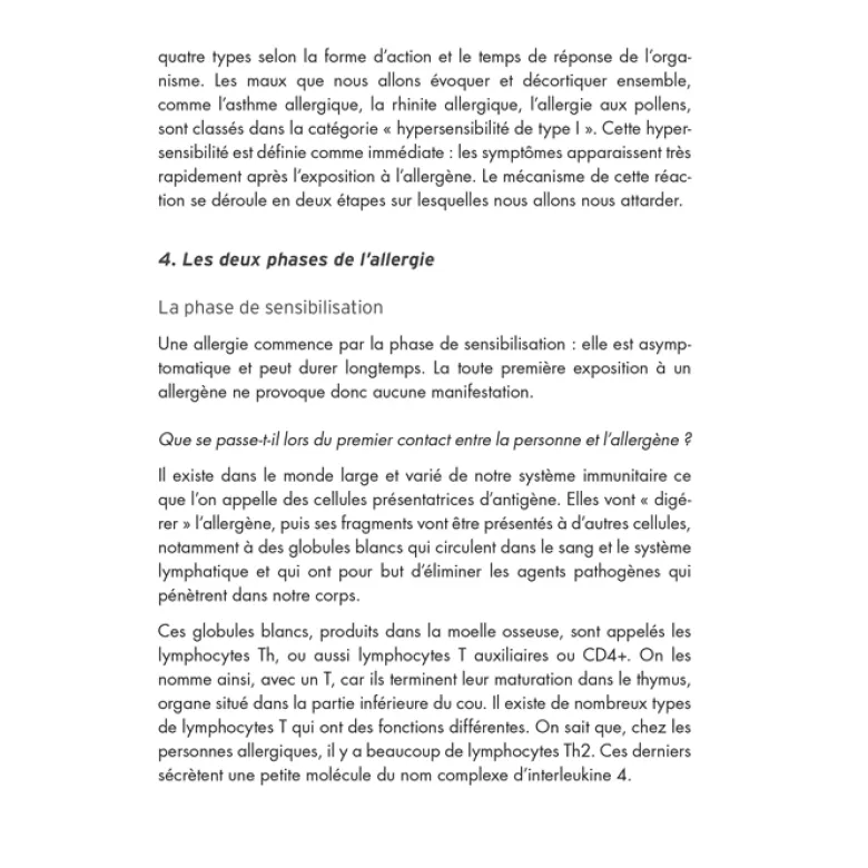 Mon programme anti-allergies