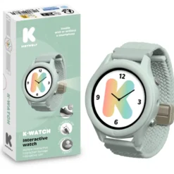 Montre connectée éducative pour enfants Kidywolf Vert