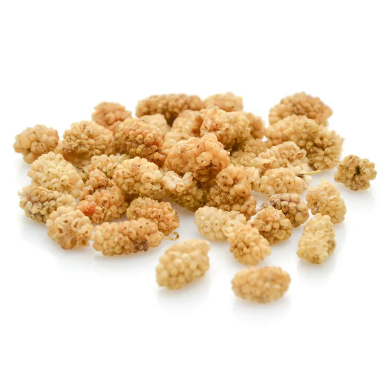 Mulberries blanches bio - 1kg (séchées) - riche en fer