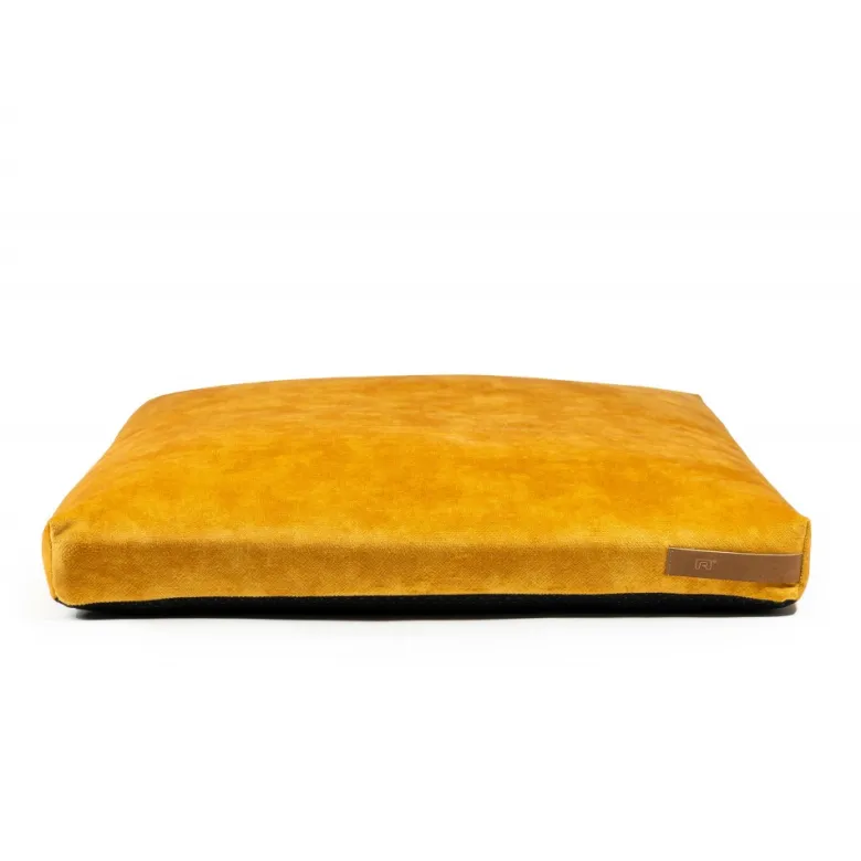 Muovi, tapis pour chien jaune xl