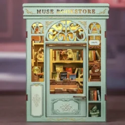 Muse bookstore - maquette booknook serre-livre