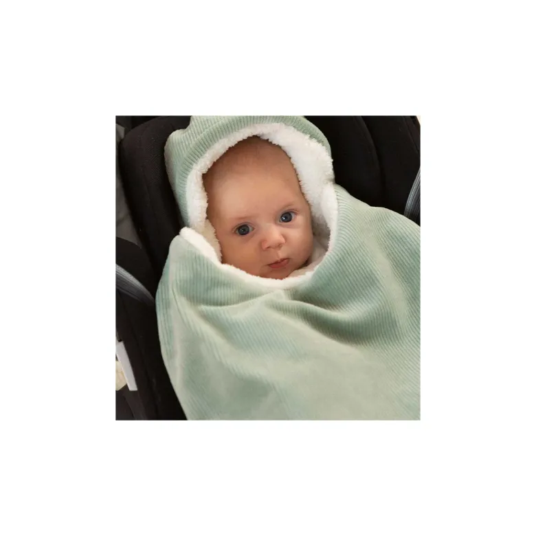 Nid d'ange bébé #cce8d2 0 6 mois
