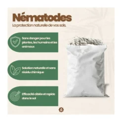 Nématodes hb - 500 m² - otiorhynques - 250 millions
