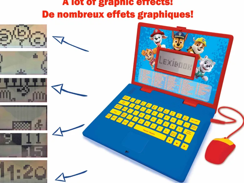 Ordinateur éducatif la pat patrouille