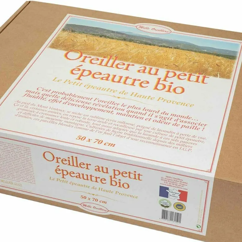 OREILLER PETIT EPEAUTRE BIO 50x70 CM