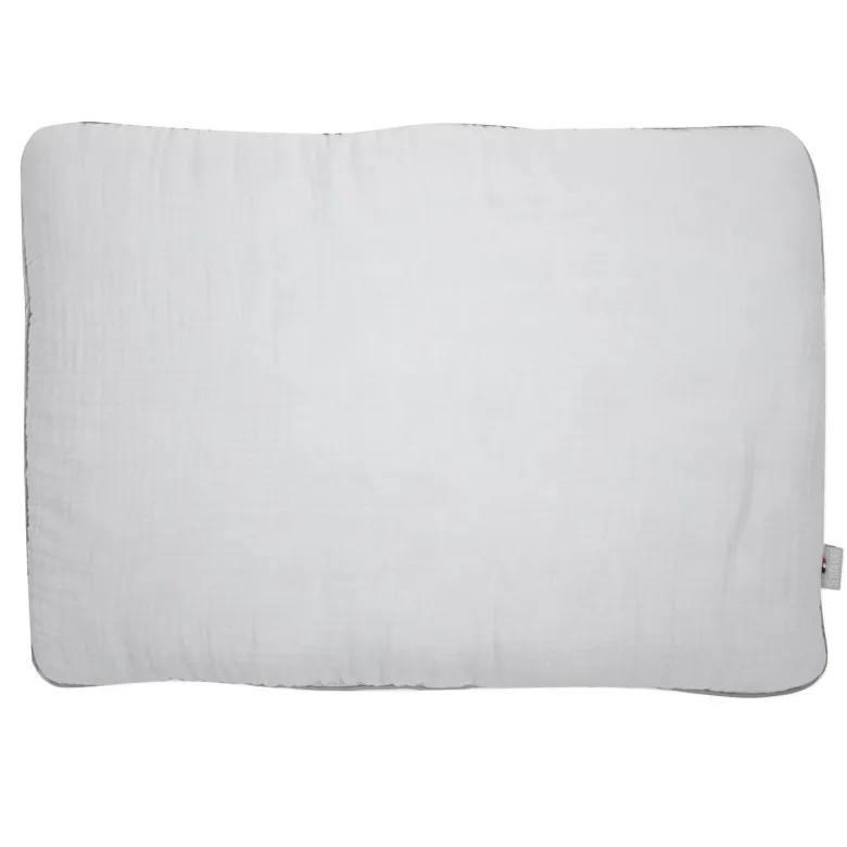 Oreiller plat en gaze de coton jeanne
