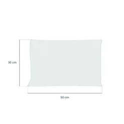 4 oreillers garnissage - 30 x 50 cm