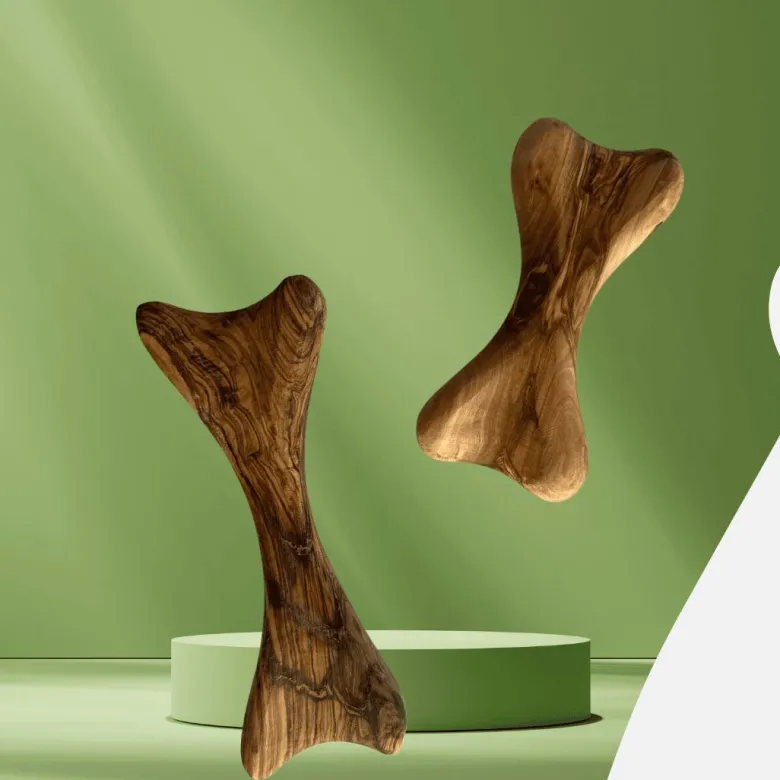 Os en bois d'olivier
