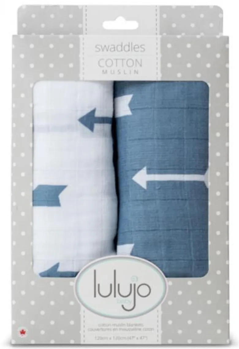 Pack 2 langes - flèches bleues