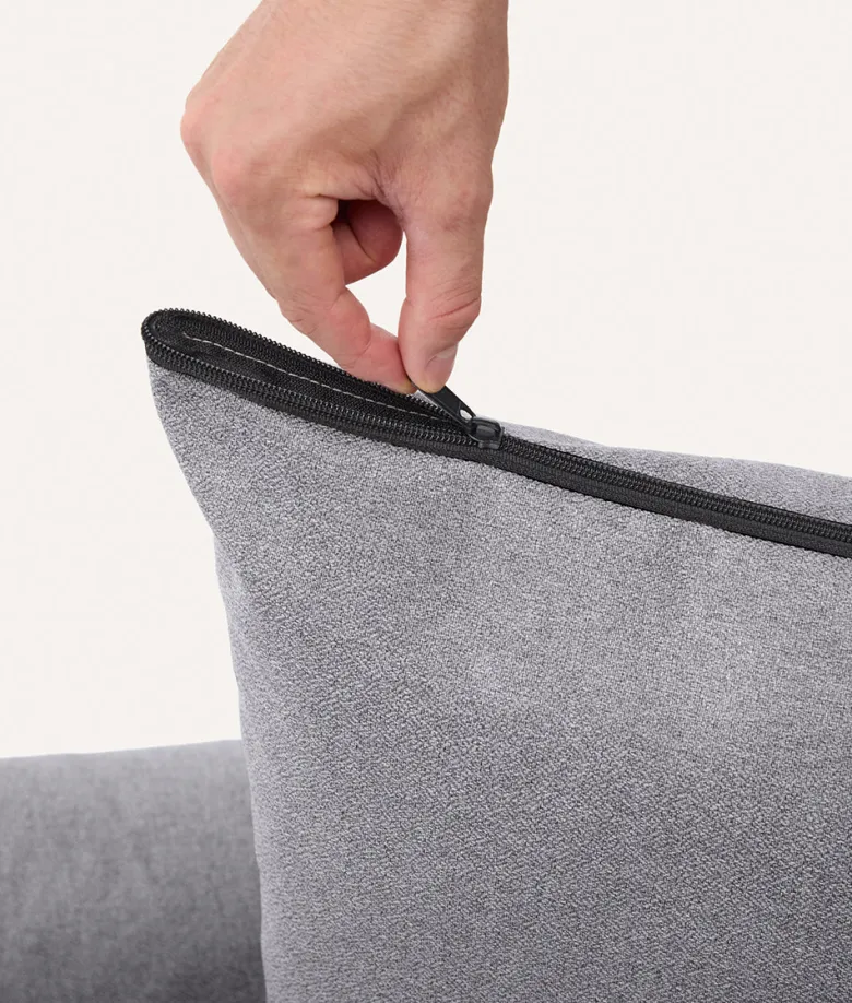 Panier basic l - gris