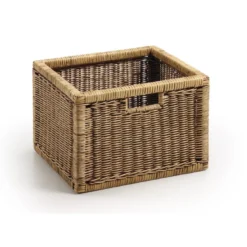 Panier rotin rotin marron - décoration