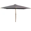 Parasol droit gris 3x3 m pegasia