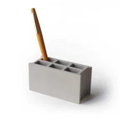 Parpaing - pot à crayons en béton
