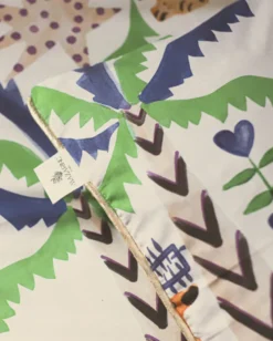 Parure de lit tropicale