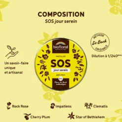 Pastilles de secours bio sans alcool