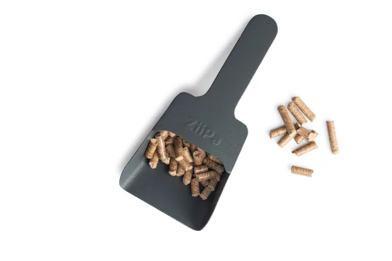 Pelle à pellets melfa ardoise
