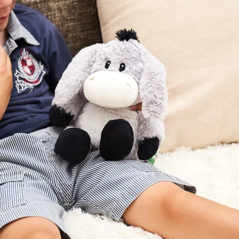 Peluche bouillotte ane