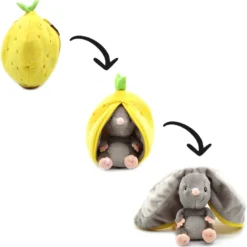 Peluche flipetz souris citron