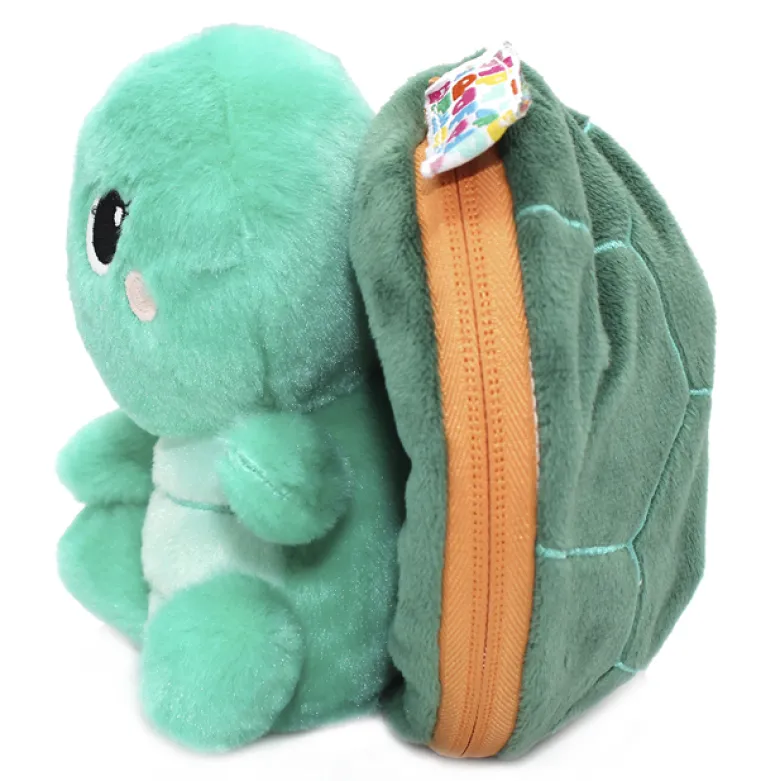 Peluche flipetz tortue pêche