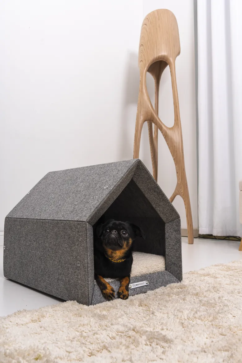 Pethome gris clair-marine l