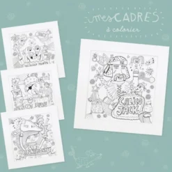 Pirouette cacahouete 4 cadres pirates à