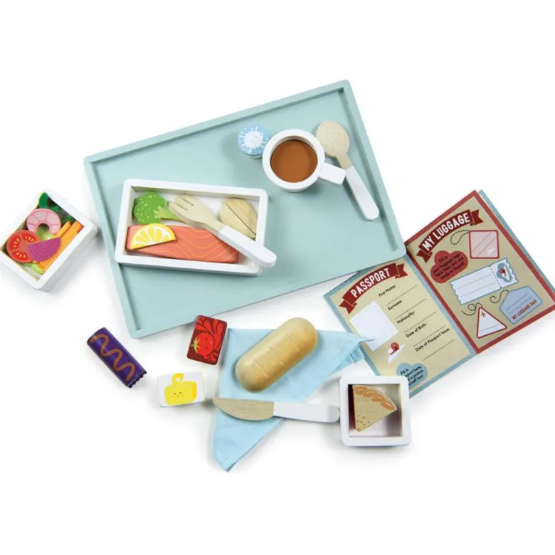 Plateau repas en avion