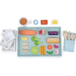 Plateau repas en avion